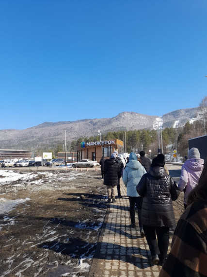 22-23 марта, ребята 9в класса ездили в Горный Алтай.